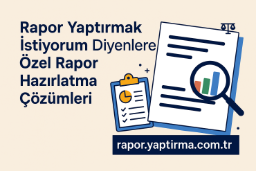 Rapor Yaptırmak İstiyorum Diyenlere Özel Rapor Hazırlatma Çözümleri - Rapor Yaptırma Merkezi