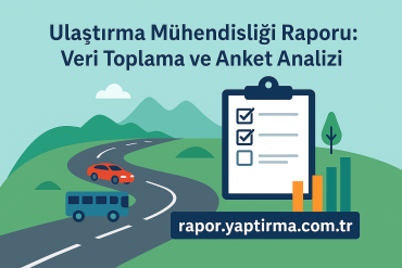 Ulaştırma Mühendisliği Raporu Veri Toplama ve Anket Analizi - Rapor Yaptırma Merkezi