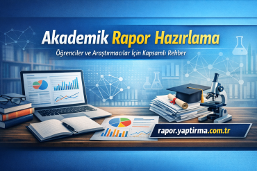 Akademik Rapor Hazırlama Öğrenciler ve Araştırmacılar İçin Kapsamlı Rehber - Rapor Yaptırma Merkezi